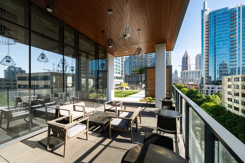 Balcony Balcony at 903 Peachtree, Atlanta, Georgia