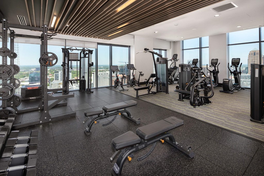 Fitness center Fitness center at 903 Peachtree, Georgia