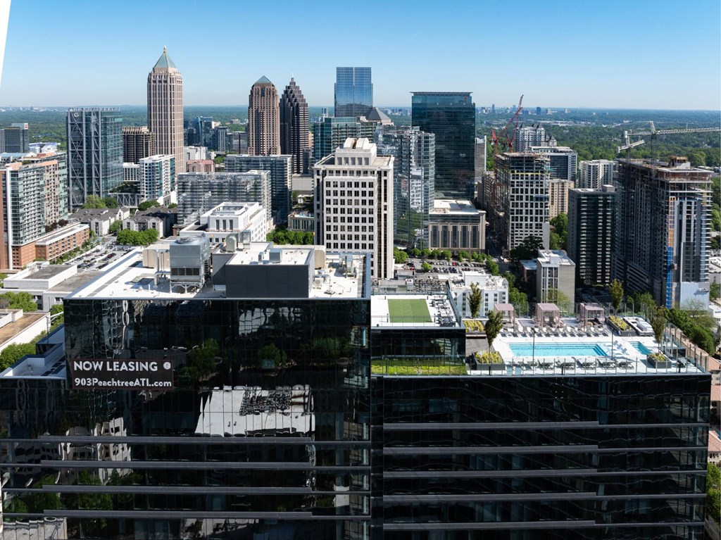 Aerial Aerial at 903 Peachtree, Atlanta, 30309
