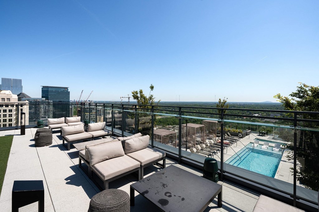 roof top view roof top view at 903 Peachtree, Atlanta, GA, 30309