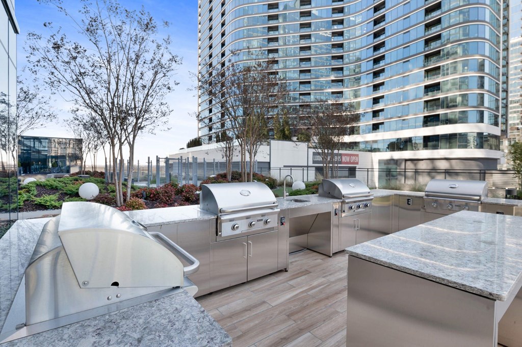 Roof top area Roof top area at 903 Peachtree, Atlanta