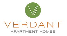 the logo for verdant apartment homes at Verdant, Boulder, CO 