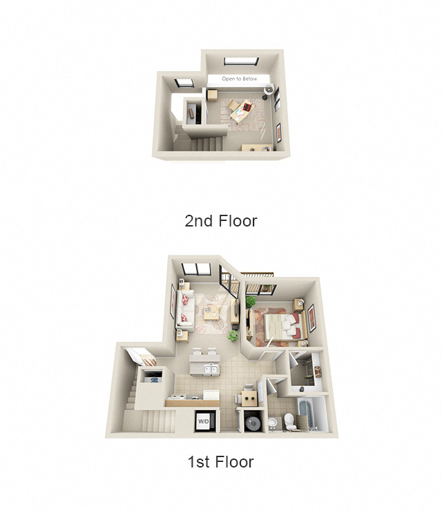 1 Bed Loft