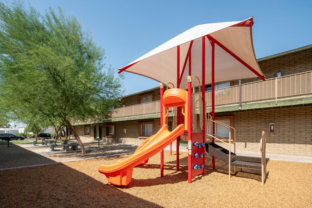 our apartments have a playground for your little ones