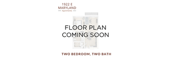 a floor plan coming soon with two bedrooms and a bathroom