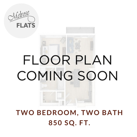 a floor plan coming soon with two bathrooms and a bath