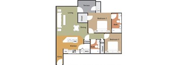 Two Bedroom POB8