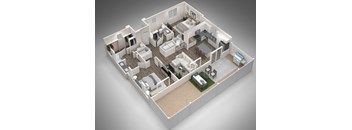 Two Bedroom, Two Bath at Allero 59  Apartments, Arizona