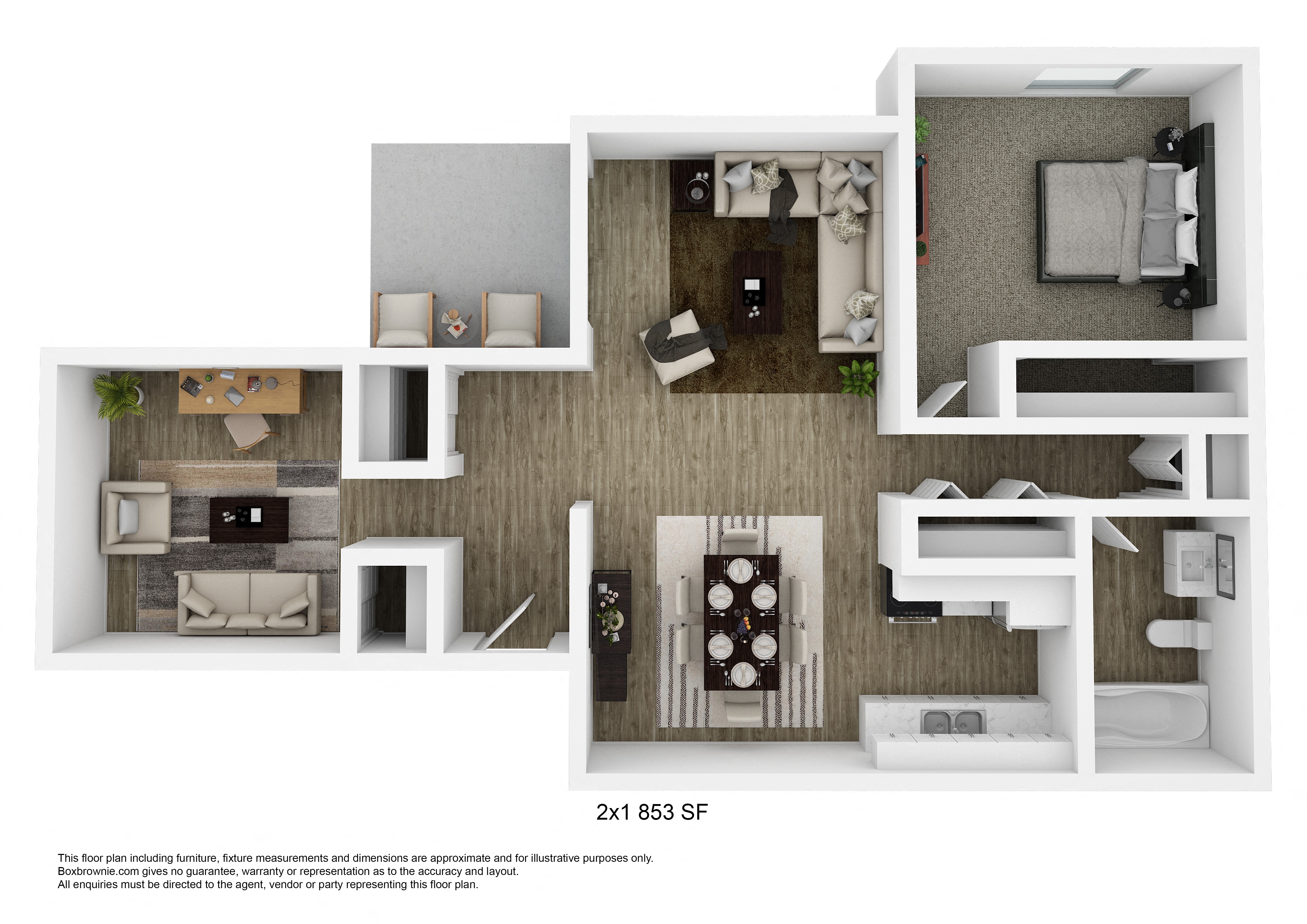 1717 West Glendale Avenue Studio-2 Beds Apartment, Affordable for Rent - Photo Gallery 26