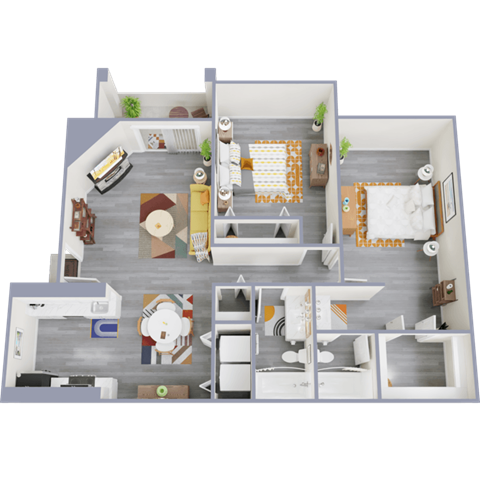 2 bed 2 bath B at Tides at Mesa, Arizona