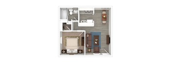1 bed 1 bath at Connect on Missour Apartments, Arizona, 85015