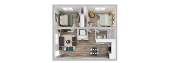 Two Bedroom Small