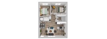Two Bedroom Large