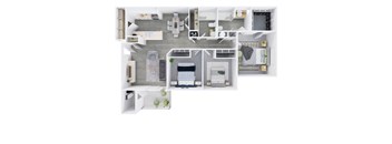 Three Bedroom, Two Bathroom