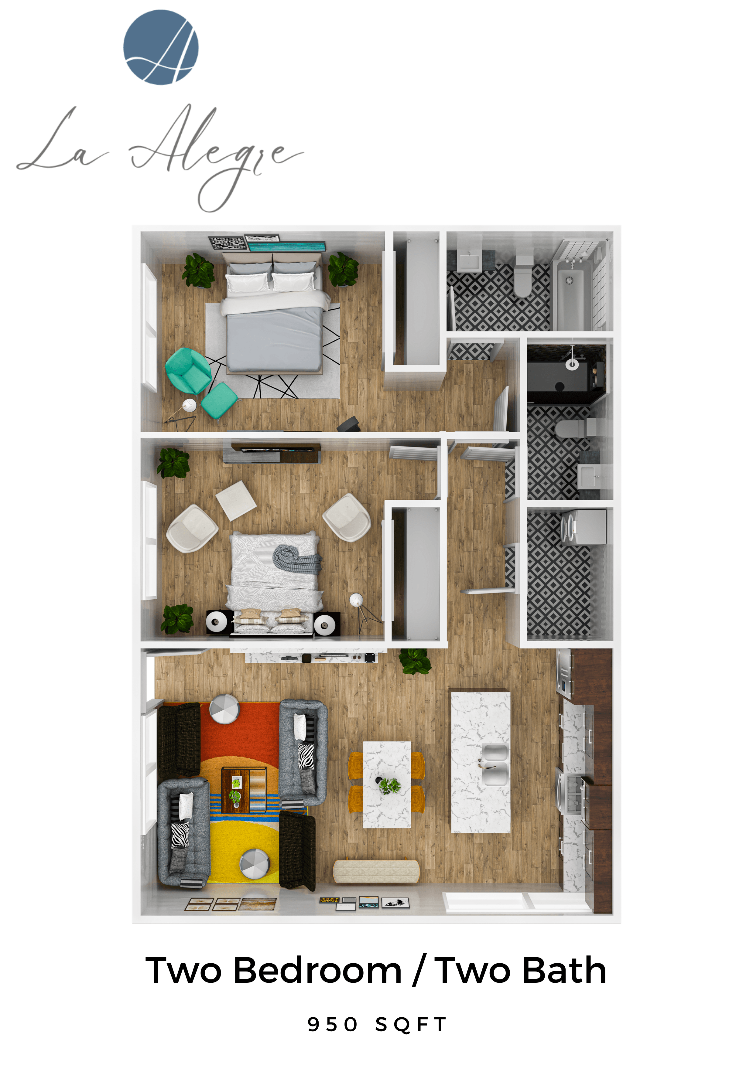 Two Bedroom w/ Carport