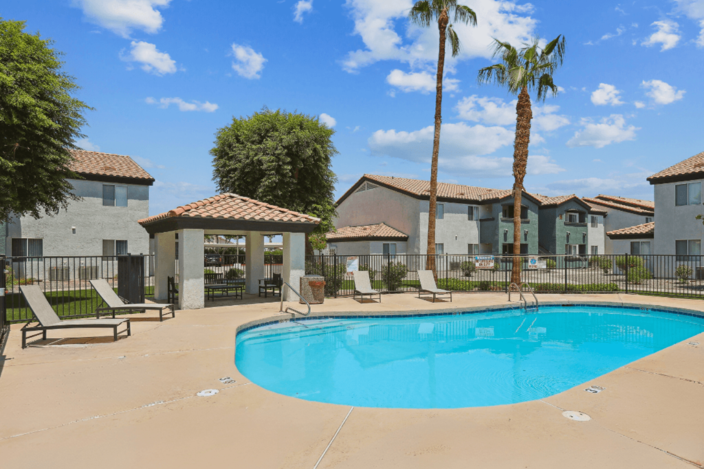 take a dip in our resort style swimming pool