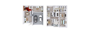 3 Bedroom 2.5 Bath Large