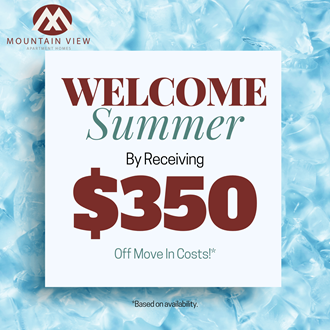 $350 off move in costs