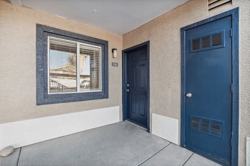 The Barton Apartments Two Bedroom Entry
