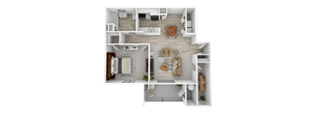 1C | One Bedroom with Den