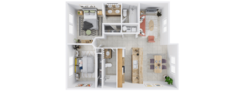 Two Bedroom Two Bath A