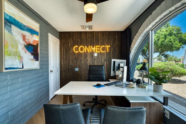 Office Setup at Connect on University, Arizona
