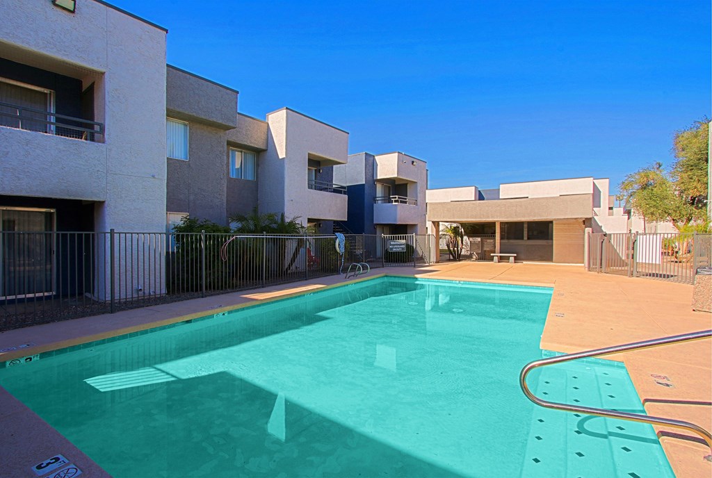 our apartments have a large pool for residents to enjoy