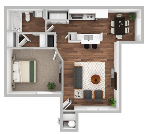 One Bedroom apartments in Peoria