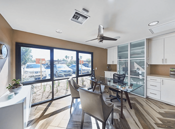 Leasing Office at The Viridian Apartments in Scottsdale, AZ