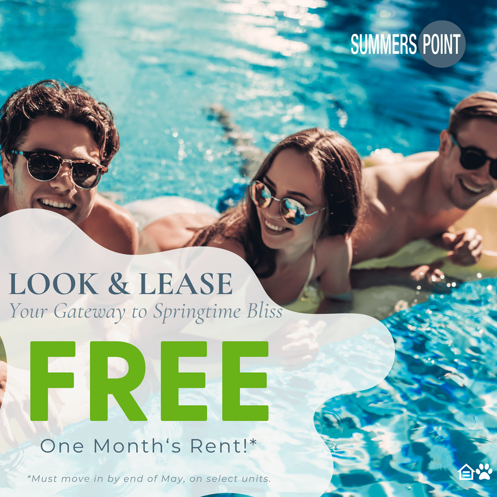 one month's rent free