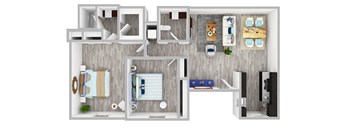 our apartments have a spacious floor plan