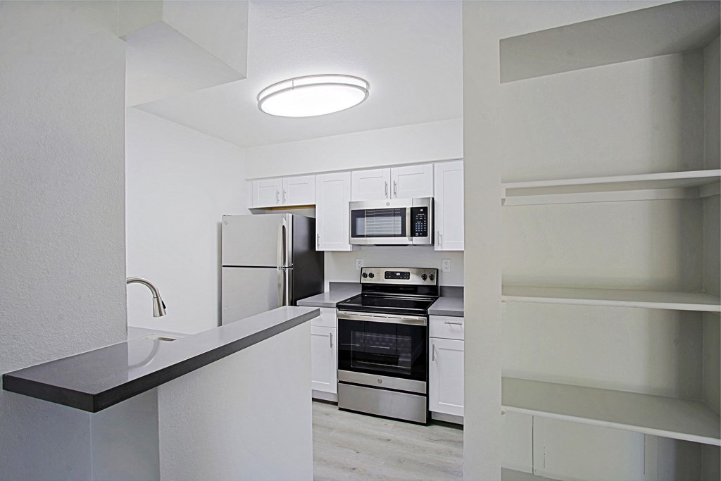 Northerly Apartments Studio Kitchen Layout