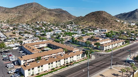 Bird Eye View Of Property at Windrose Villas Apartments, Phoenix, AZ 85029