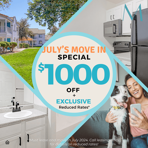 a woman and a dog in a kitchen with a smartphone