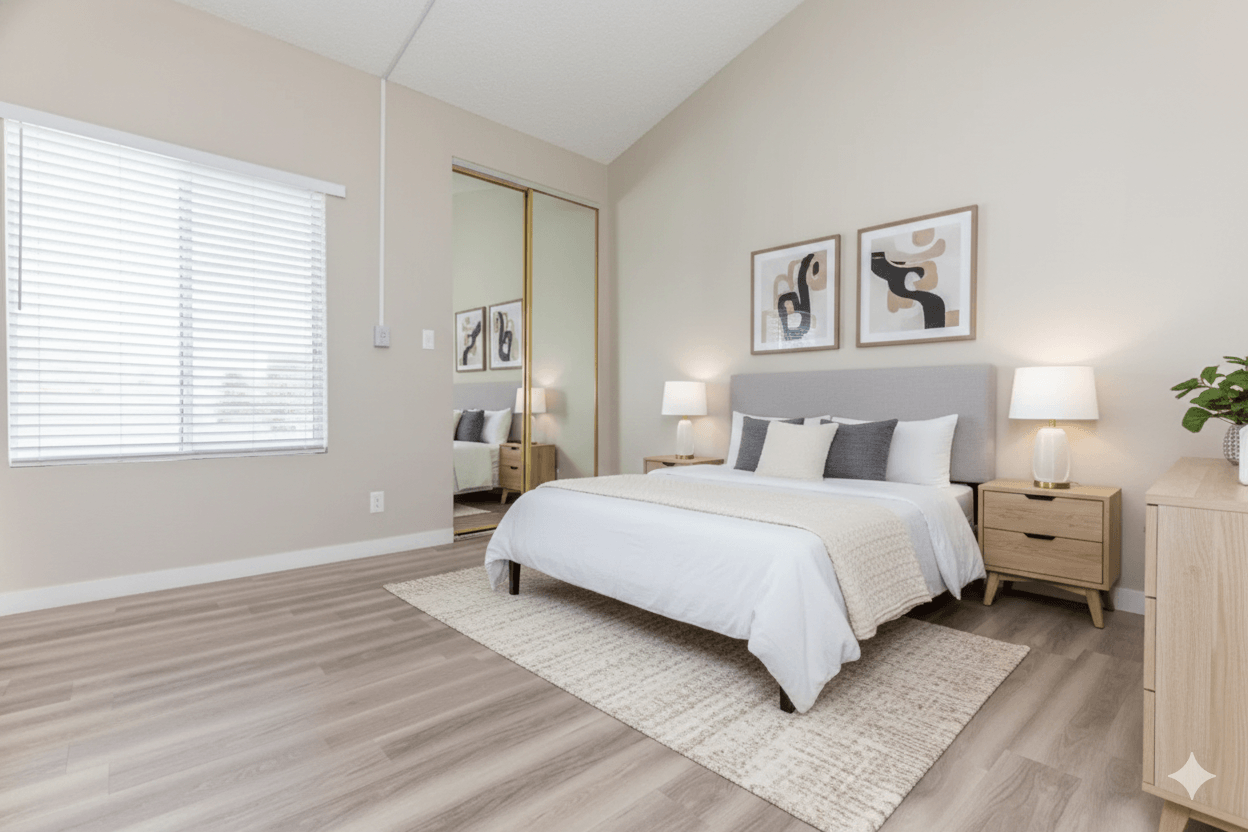 Bright Bedroom at Homestead Chandler, Chandler, AZ, 85225