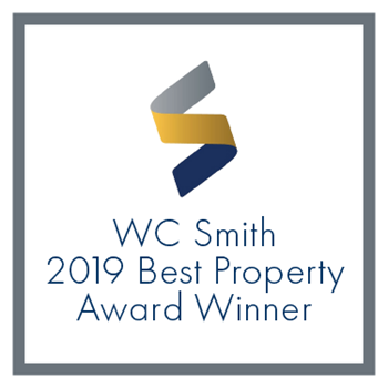the logo for the 2019 best property award winner - Photo Gallery 19