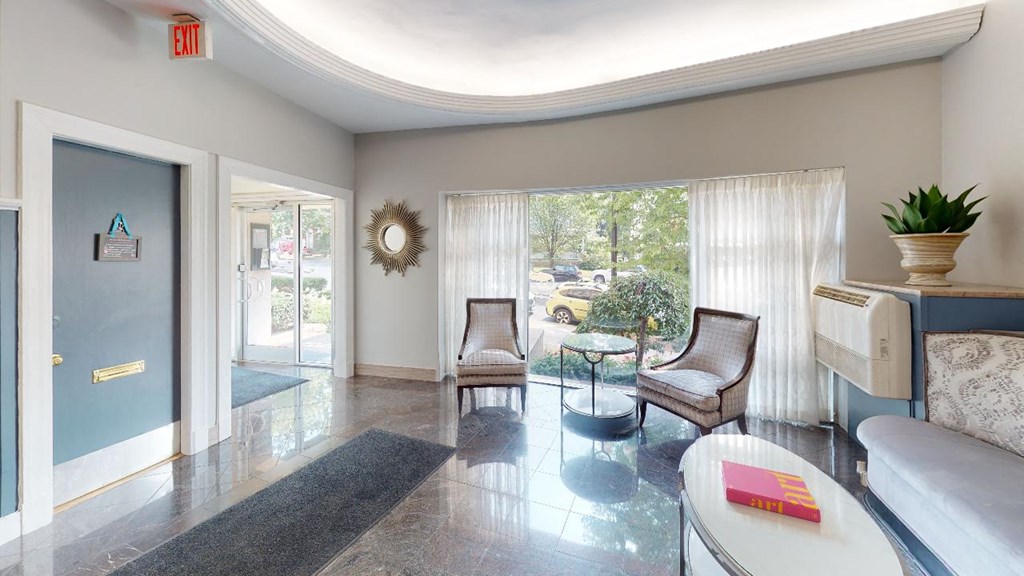 Sherry Hall Loby with chairs and sofa in Washington DC