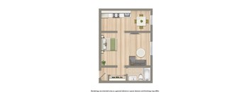 6100 14th street studio apartment floor plan