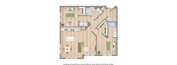 archer park 2 bedroom floor plan