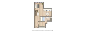 Brunswick house studio apartment floor plan