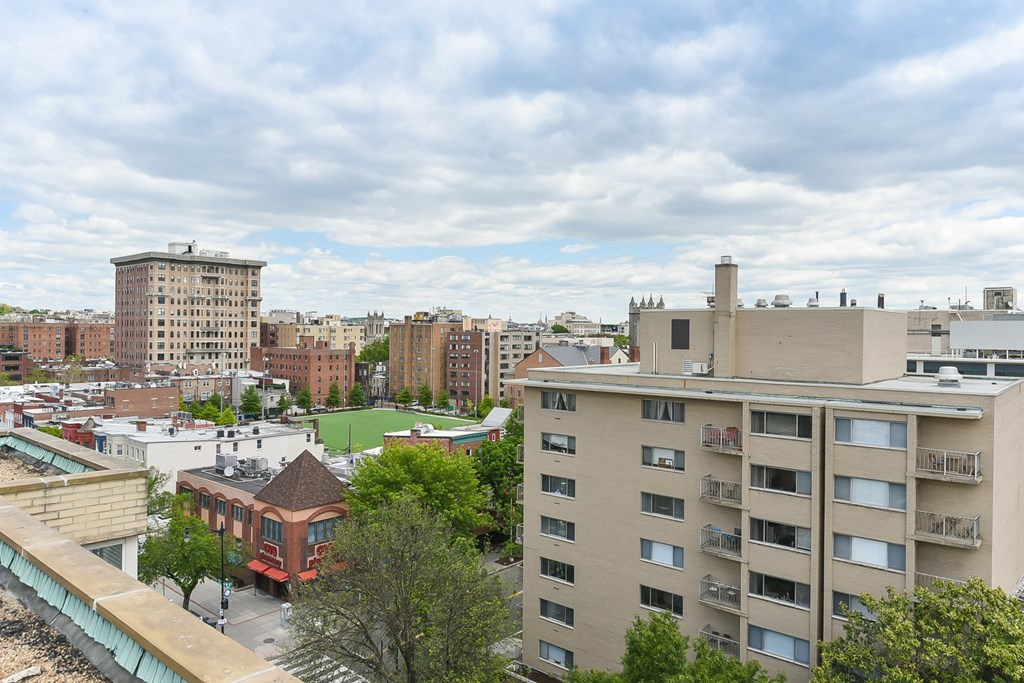 rooftop view from brunswick house apartments in dupont circle washington dc