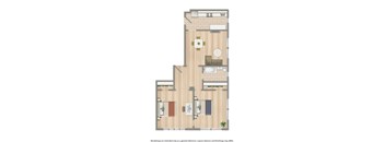 chatham courts two bedroom floor plan 928 squared feet