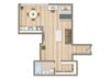 435-Square-Foot-Studio-Floorplan-Available-For-Rent-Brunswick-House-Apartments 435-Square-Foot-Studio-Floorplan-Available-For-Rent-Brunswick-House-Apartments