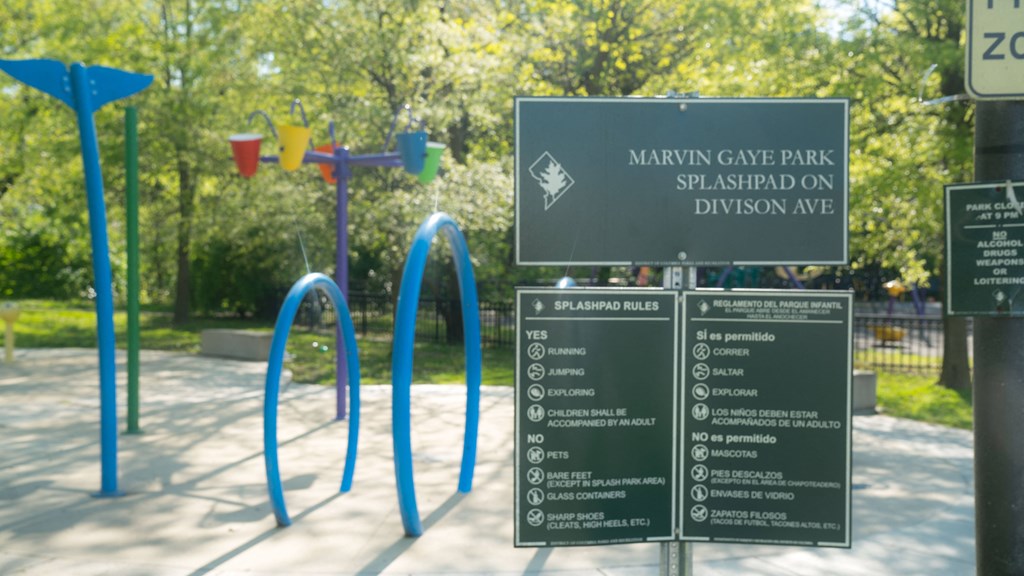 marvin gaye park near the strand apartments in hillbrook deanwood washington dc