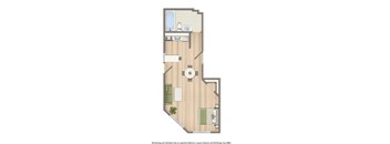 dupont apartments studio floor plan