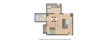 dupont apartments studio floor plan