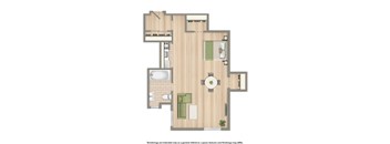 dupont apartments studio floor plan