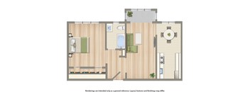 1 Bedroom A 10 & 15 Tiers