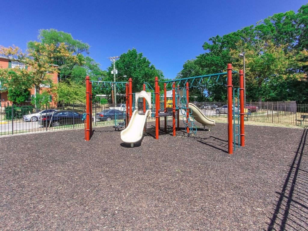 playground at grandview village apartments in shipley terrace washington dc