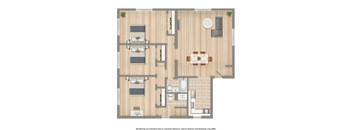 naylor overlook apartments three bedroom floor plan